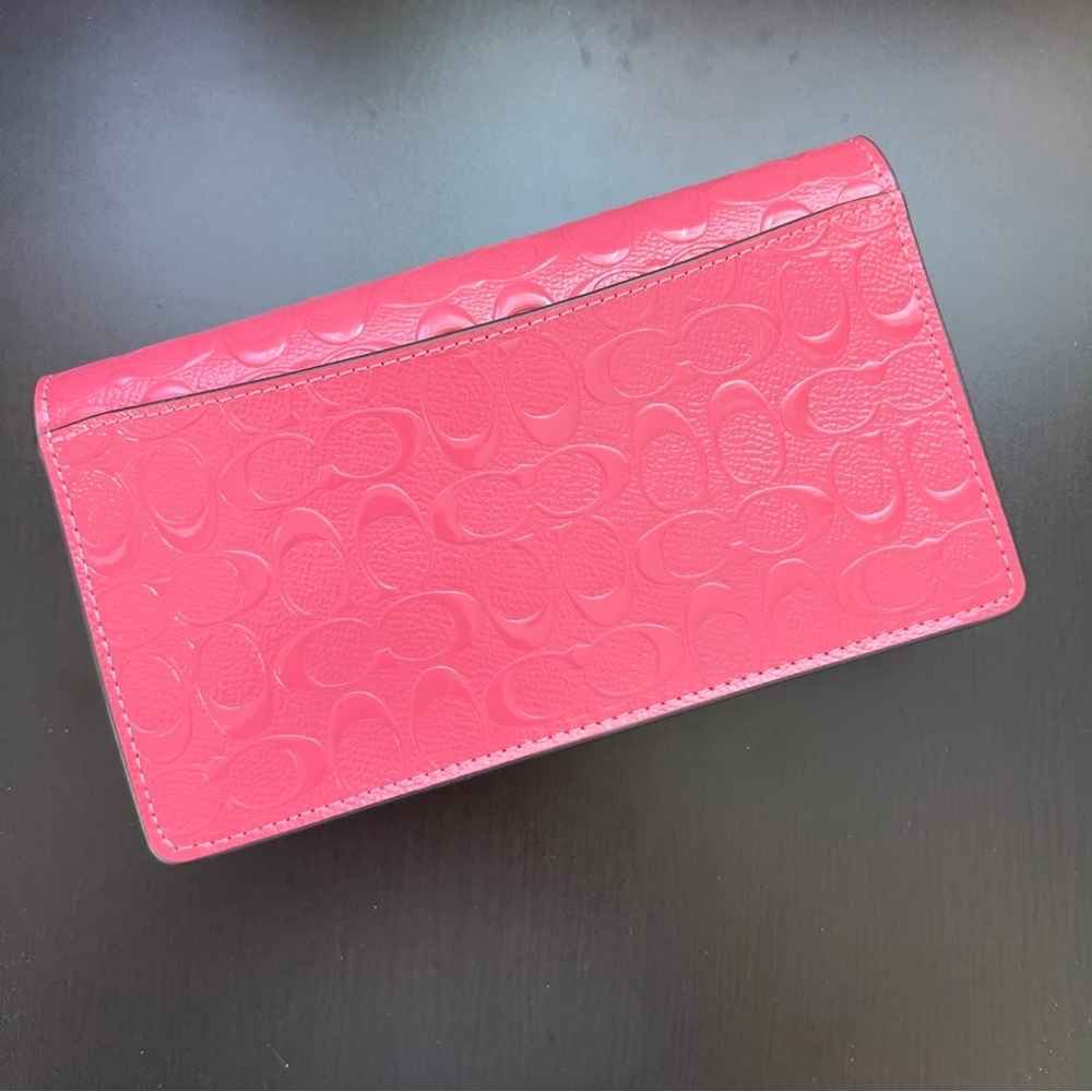 Coach Anna Foldover Clutch Crossbody and card holder set - Picture 4 of 11